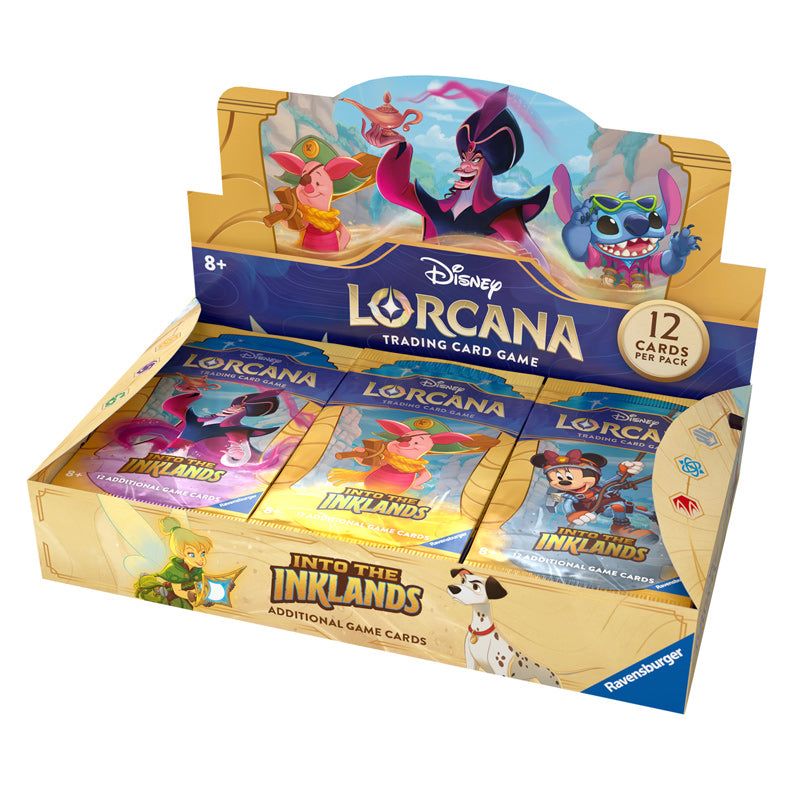 Disney Lorcana TCG - Set 3: Into The Inklands Booster Box Disney Lorcana TCG - Set 3: Into The Inklands Booster Box