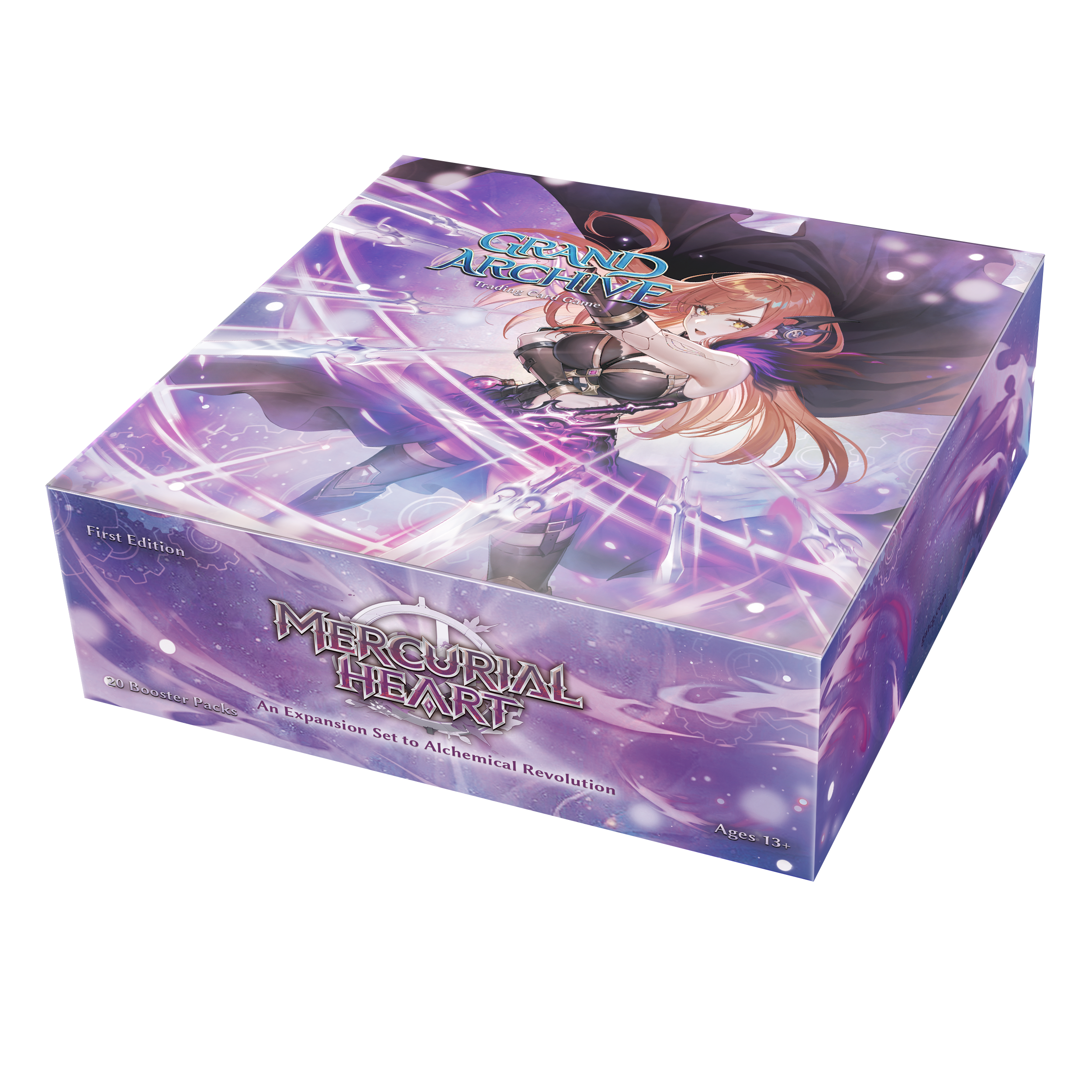 Grand Archive TCG - 1st Edition Mercurial Heart Booster Box Grand Archive TCG - 1st Edition Mercurial Heart Booster Box
