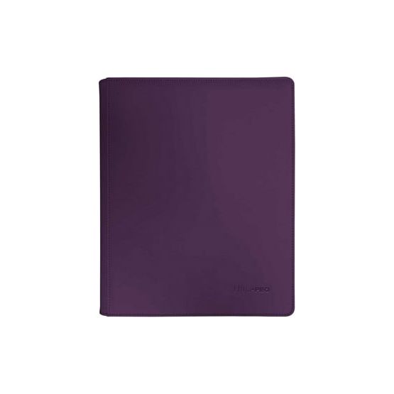 ULTRA PRO BINDER - Vivid Zip PRO-Binder - 9PKT- Midnight Plum - PokeBox USA