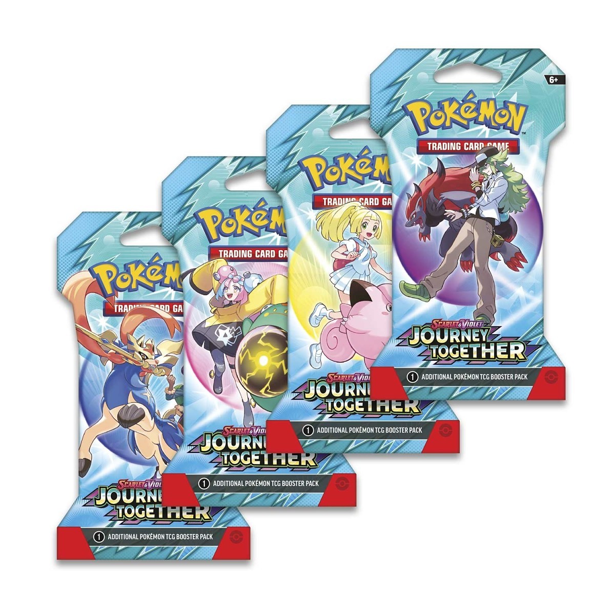 POKÉMON TCG Scarlet & Violet SV9: Journey Together Sleeved Booster Pack - PokeBox USA