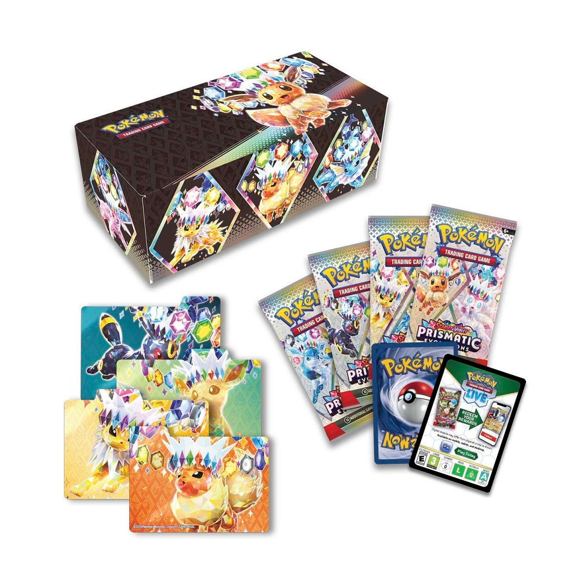 POKÉMON TCG Scarlet & Violet Prismatic Evolutions Surprise Box - PokeBox USA