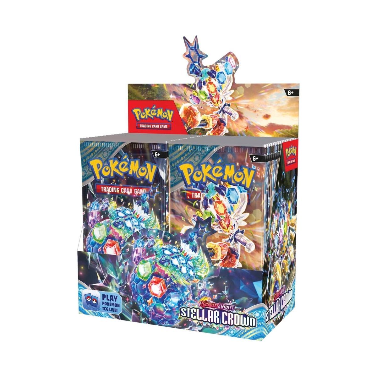 POKMON TCG Scarlet & Violet 7: Stellar Crown Booster Box POKMON TCG Scarlet & Violet 7: Stellar Crown Booster Box