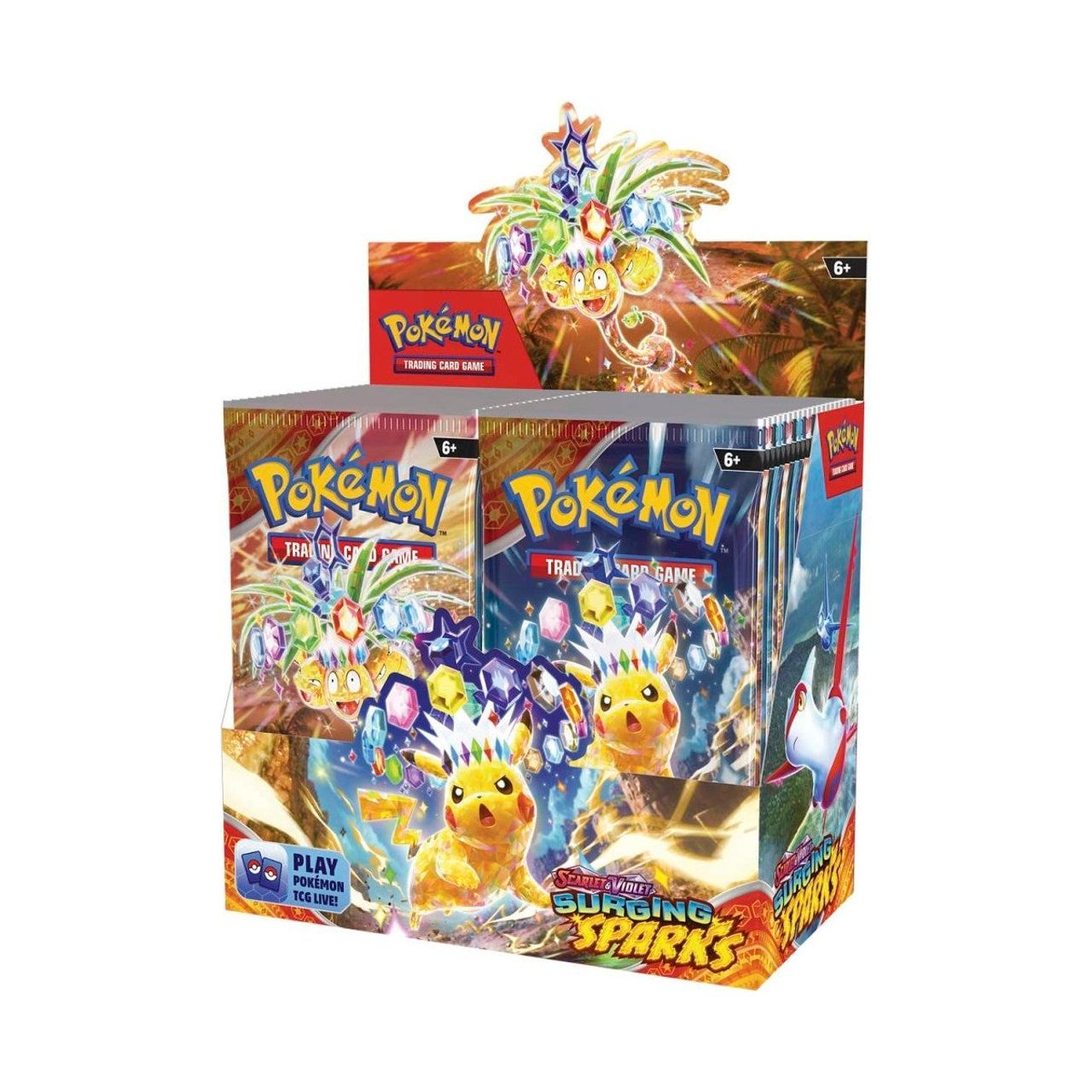 pokemon trading cards for sale POKÉMON TCG Scarlet & Violet 8: Surging Sparks Booster Box