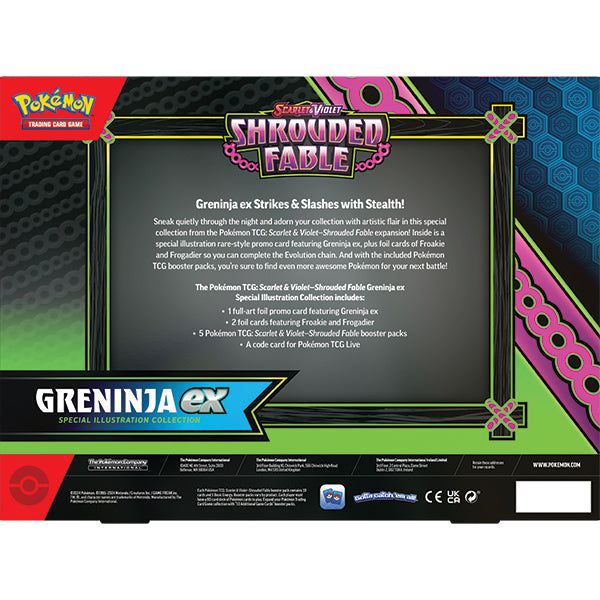 POKÉMON TCG Scarlet & Violet 6.5: Shrouded Fable Kingdra/Greninja ex Special Collection - PokeBox USA
