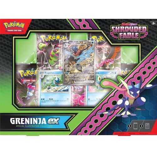 POKÉMON TCG Scarlet & Violet 6.5: Shrouded Fable Kingdra/Greninja ex Special Collection - PokeBox USA