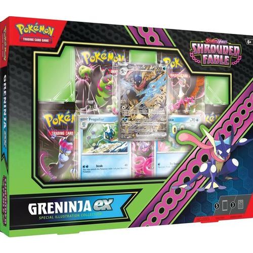POKÉMON TCG Scarlet & Violet 6.5: Shrouded Fable Kingdra/Greninja ex Special Collection - PokeBox USA