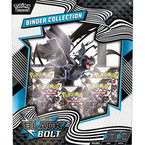 Pokémon TCG: Scarlet & Violet—Black Bolt Binder Collection - PokeBox USA