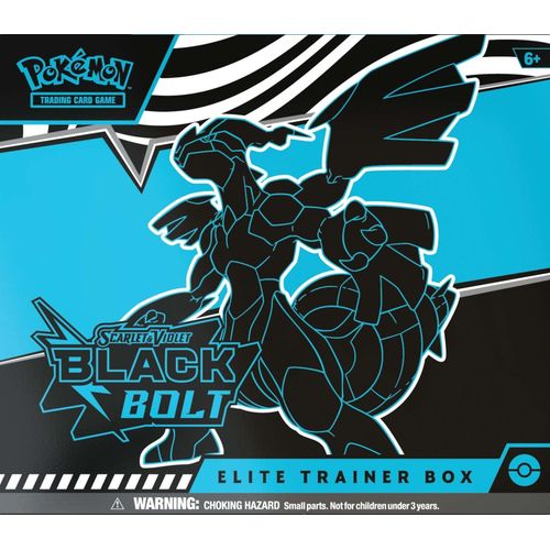 Pokémon TCG: Scarlet & Violet—Black Bolt Elite Trainer Box (ETB) - PokeBox USA