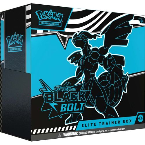 Pokémon TCG: Scarlet & Violet—Black Bolt Elite Trainer Box (ETB) - PokeBox USA