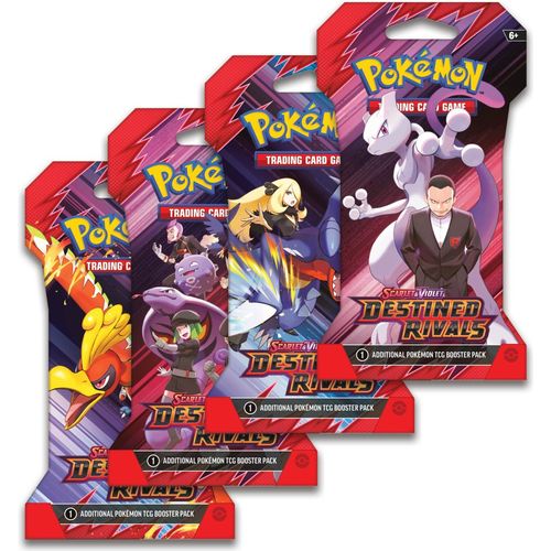POKÉMON TCG Scarlet & Violet: Destined Rivals Sleeved Booster Pack - PokeBox USA