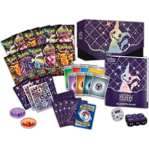 POKÉMON TCG Scarlet & Violet 4.5: Paldean Fates Elite Trainer Box (ETB) - PokeBox USA