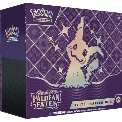 POKÉMON TCG Scarlet & Violet 4.5: Paldean Fates Elite Trainer Box (ETB) - PokeBox USA