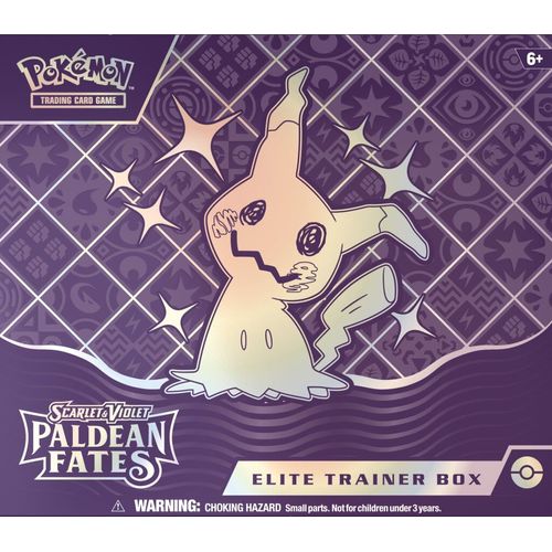 POKÉMON TCG Scarlet & Violet 4.5: Paldean Fates Elite Trainer Box (ETB) - PokeBox USA