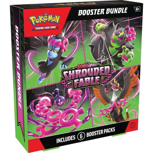 POKÉMON TCG Scarlet & Violet 6.5: Shrouded Fable Booster Bundle - PokeBox USA