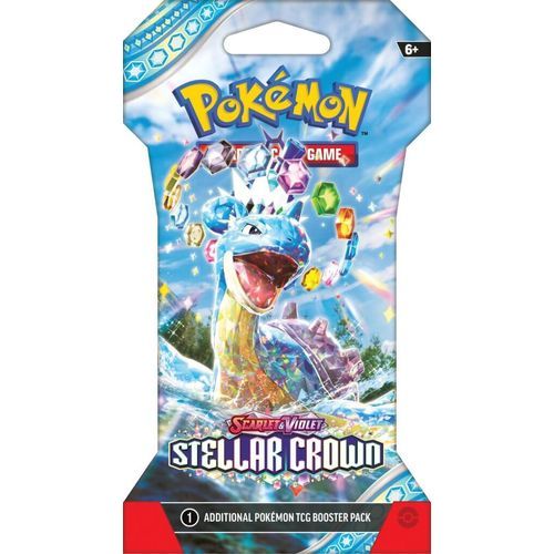 POKMON TCG Scarlet & Violet 7: Stellar Crown Blister Pack POKMON TCG Scarlet & Violet 7: Stellar Crown Blister Pack