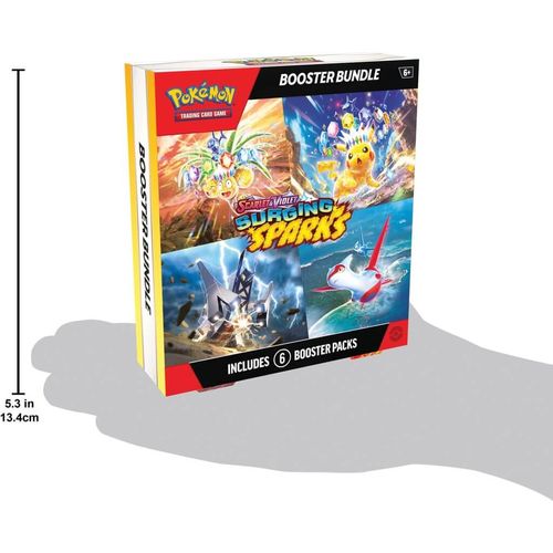POKÉMON TCG Scarlet & Violet 8: Surging Sparks Booster Bundle - PokeBox USA