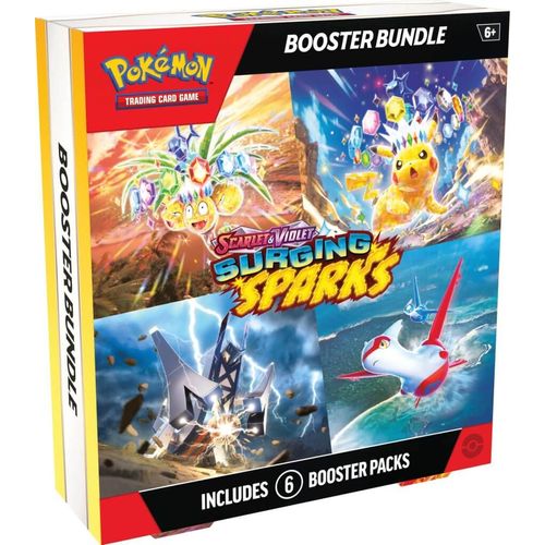 POKÉMON TCG Scarlet & Violet 8: Surging Sparks Booster Bundle - PokeBox USA