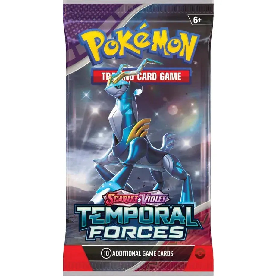 POKMON TCG Scarlet & Violet 5: Temporal Forces Booster Pack POKMON TCG Scarlet & Violet 5: Temporal Forces Booster Pack