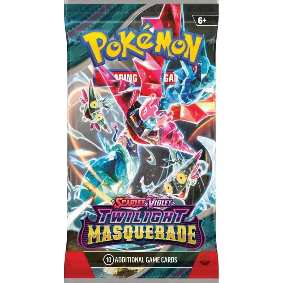 POKÉMON TCG Scarlet & Violet 6: Twilight Masquerade Booster Pack - PokeBox USA