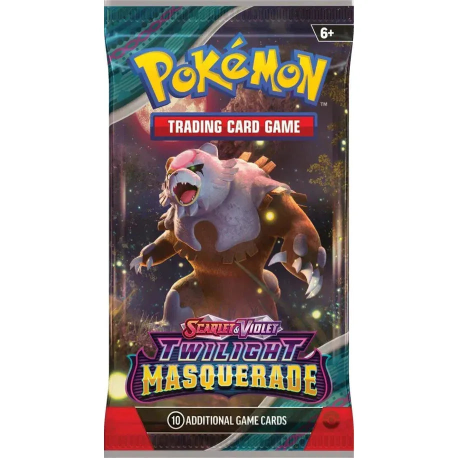POKÉMON TCG Scarlet & Violet 6: Twilight Masquerade Booster Pack - PokeBox USA