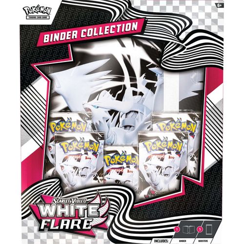Pokémon TCG: Scarlet & Violet—White Flare Binder Collection - PokeBox USA