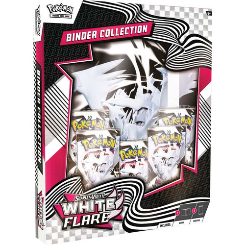 Pokémon TCG: Scarlet & Violet—White Flare Binder Collection - PokeBox USA