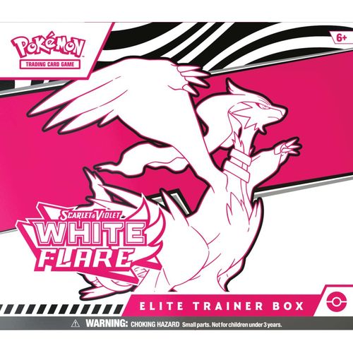 Pokémon TCG: Scarlet & Violet—White Flare Elite Trainer Box (ETB) - PokeBox USA