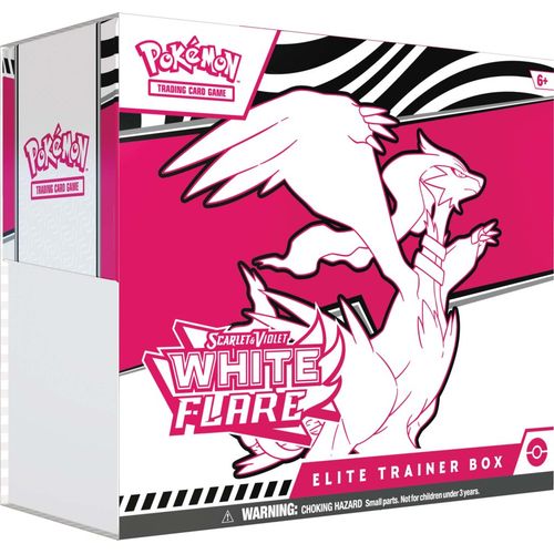 Pokémon TCG: Scarlet & Violet—White Flare Elite Trainer Box (ETB) - PokeBox USA