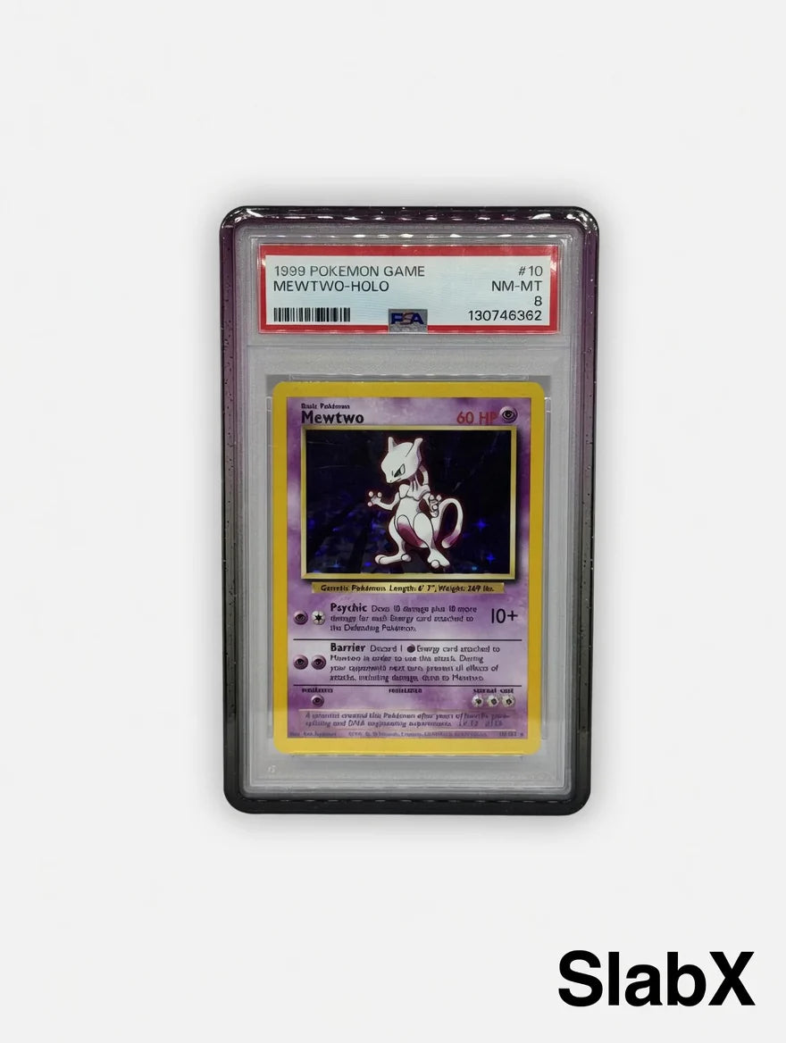 SlabX: Shadow Monarch - Purple and Black Guard for Standard PSA Slabs