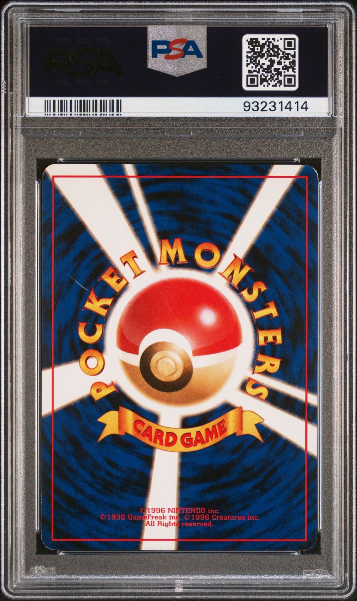DARK MACHAMP-HOLO 1997 POKEMON JAPANESE ROCKET PSA NM-MT 8