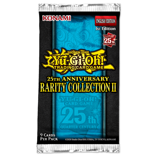 YU-GI-OH CCG: 25th Anniversary Rarity Collection II Booster Pack - PokeBox USA
