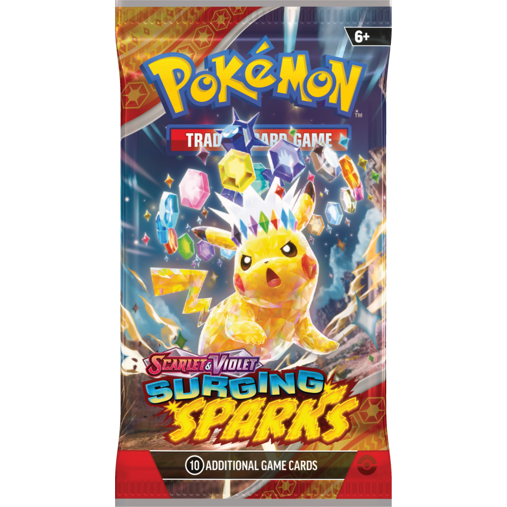 POKÉMON TCG Scarlet & Violet 8: Surging Sparks Booster Pack