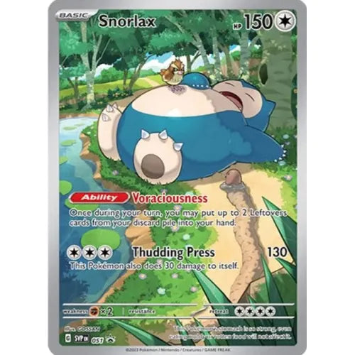 POKMON TCG Scarlet & Violet 151 Collection - Snorlax SVP EN 051 POKMON TCG Scarlet & Violet 151 Collection - Snorlax SVP EN 051