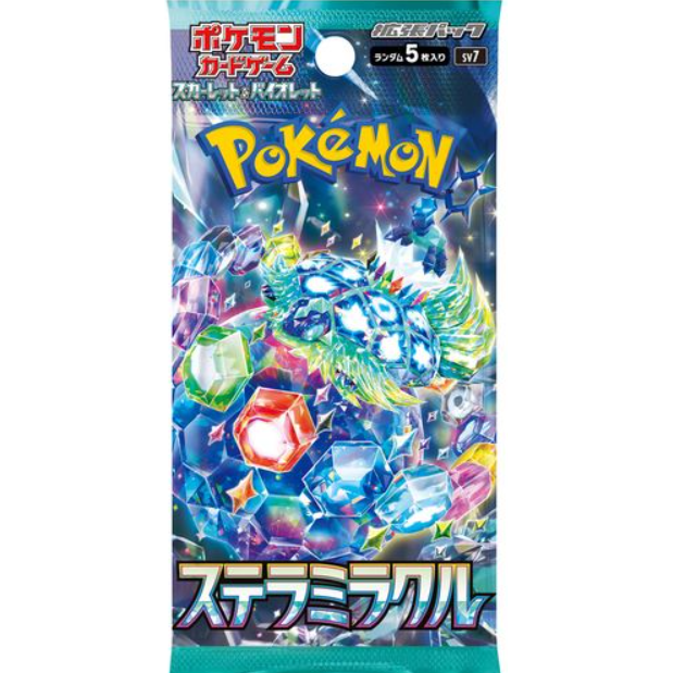 Stellar Miracle SV7 Booster Pack - Japanese Pokémon TCG