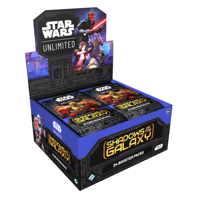 Star Wars: Unlimited- Shadows of the Galaxy Booster Box - PokeBox USA