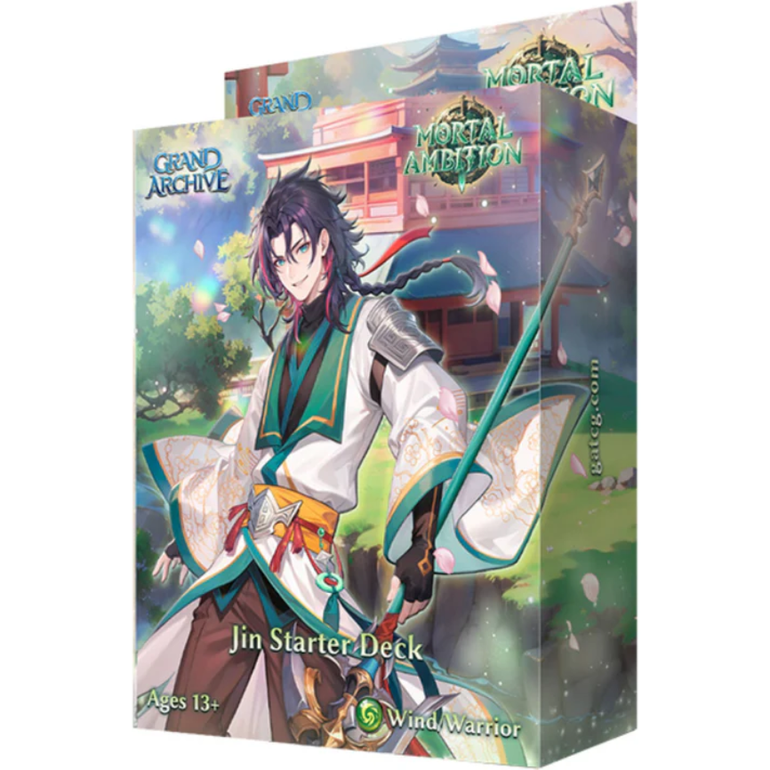 Grand Archive TCG - Mortal Ambition Starter Deck - Jin - PokeBox USA