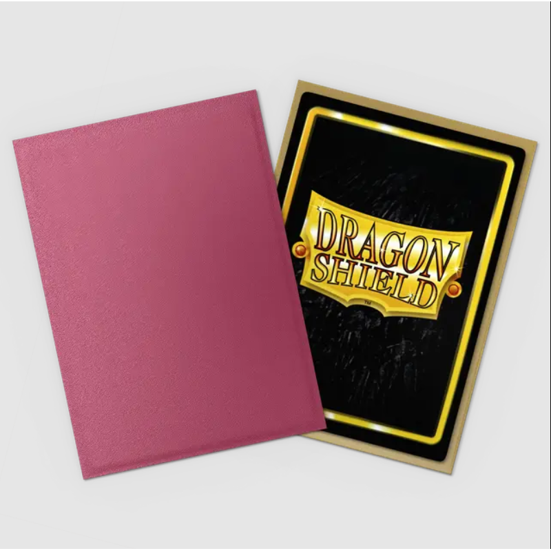 Dragon Shield - Standard '25th Special Edition - Red/Gold' DUAL Matte Sleeves 100 pack - PokeBox USA