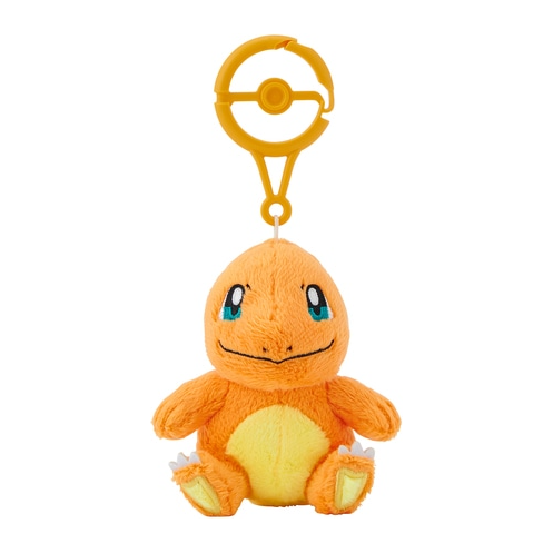Charmander Carabiner - Pokémon Centre Plush Keychain - PokeBox USA