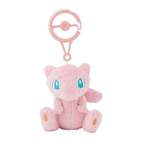 Mew Carabiner - Pokémon Centre Plush Keychain - PokeBox USA