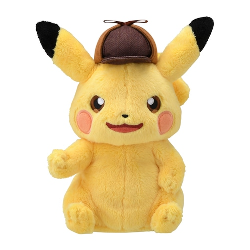 Detective Pikachu Returns! Pikachu - Pokémon Centre Talking Plush - PokeBox USA