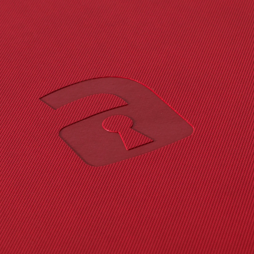 Vaultx - 12-Pocket Exo-Tec® Zip Binder - Fire Red - PokeBox USA