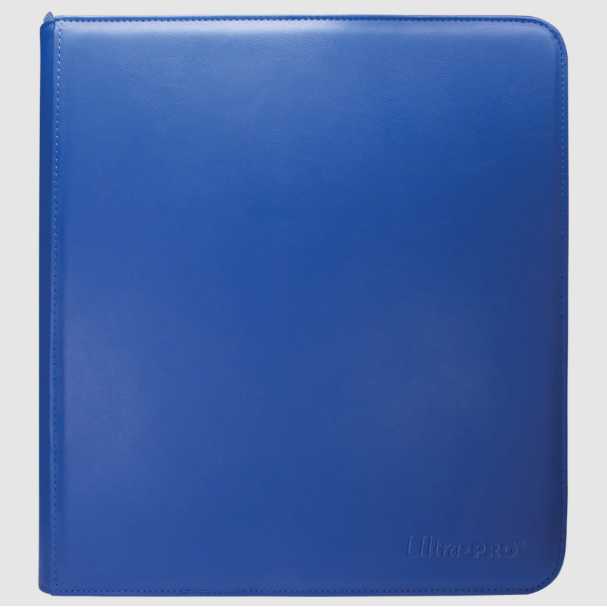 ULTRA PRO BINDER - Vivid Zip PRO-Binder - 12PKT- Blue - PokeBox USA