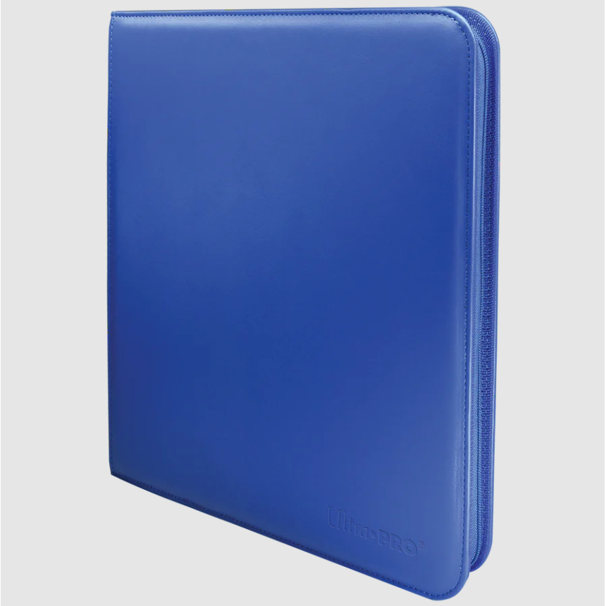 ULTRA PRO BINDER - Vivid Zip PRO-Binder - 12PKT- Blue - PokeBox USA