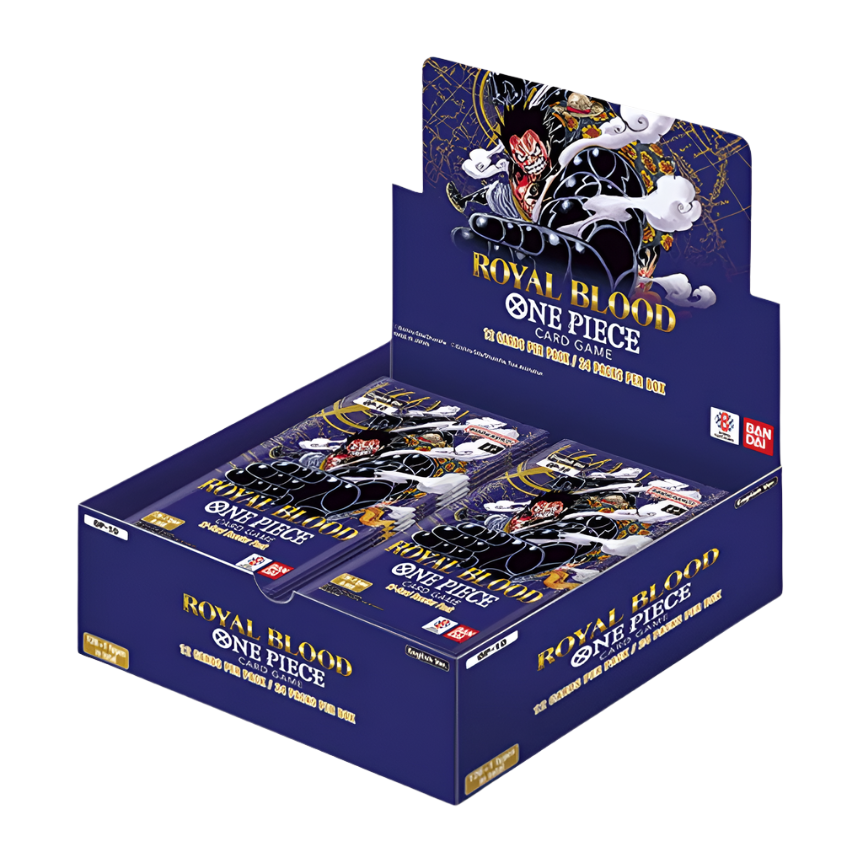One Piece Card Game - Royal Blood OP-10 Booster Box - English One Piece Card Game - Royal Blood OP-10 Booster Box - English