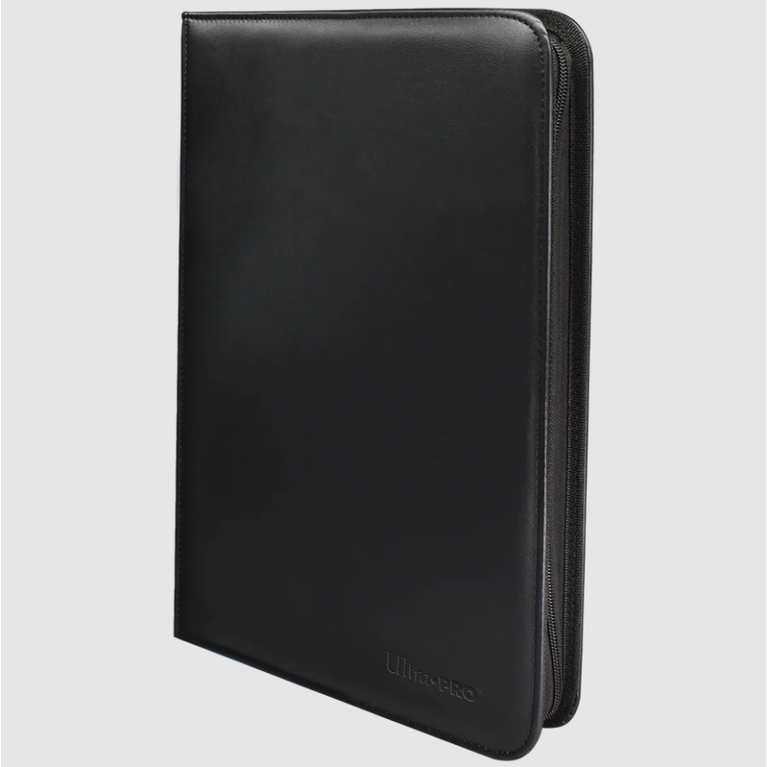ULTRA PRO BINDER - Vivid Zip PRO-Binder - 9PKT- Black - PokeBox USA