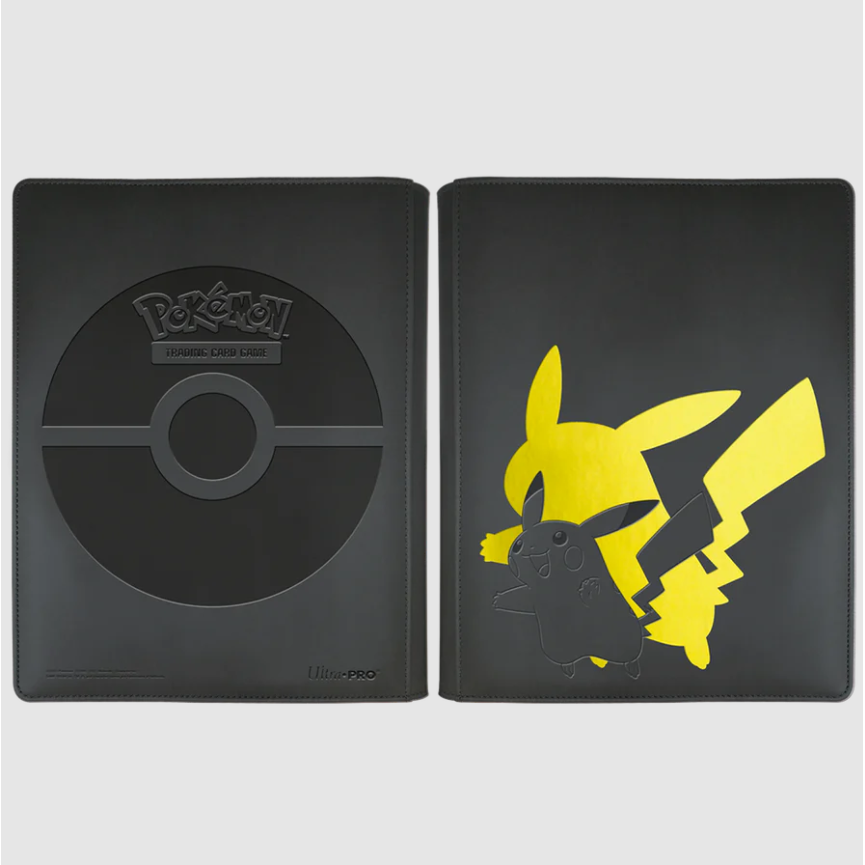 ULTRA PRO Pokemon - Elite Series - 9PKT- Zippered PRO Binder - Pikachu - PokeBox USA