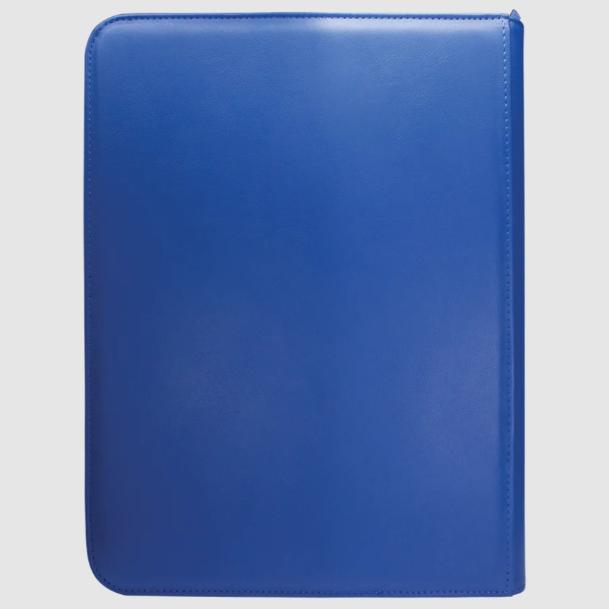 ULTRA PRO BINDER - Vivid Zip PRO-Binder - 9PKT- Blue