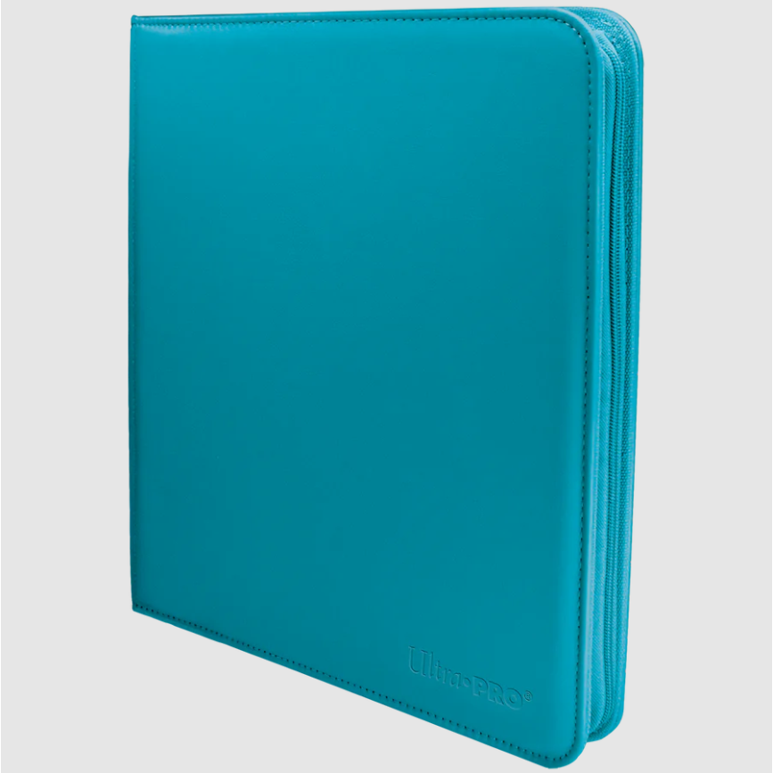 ULTRA PRO BINDER - Vivid Zip PRO-Binder - 12PKT- Teal - PokeBox USA