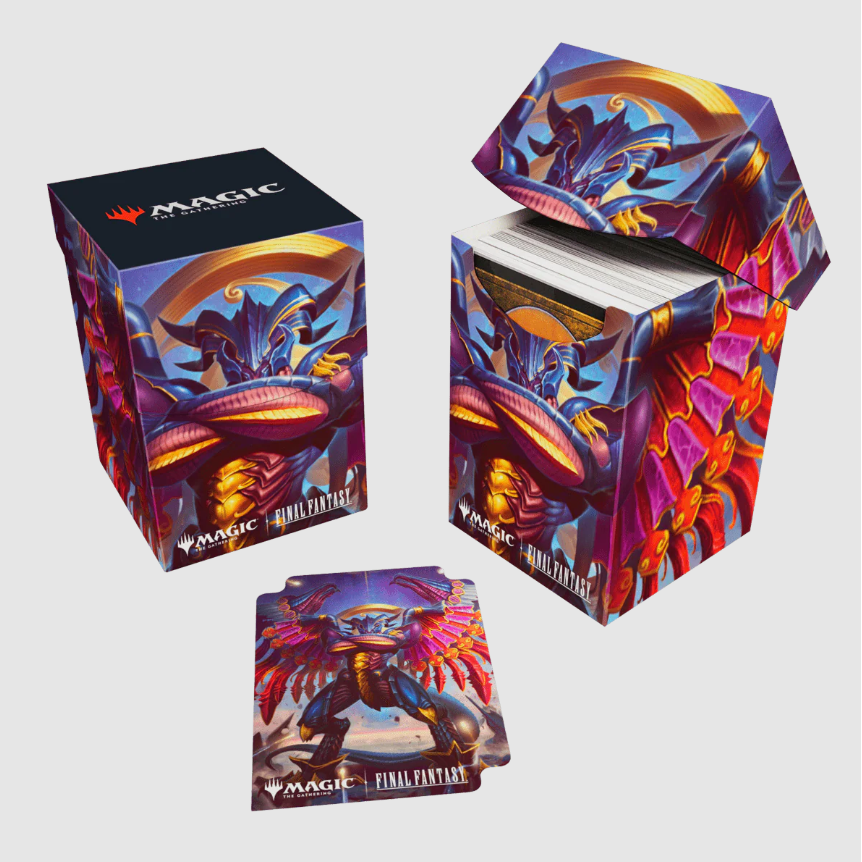 Ultra Pro- Magic: The Gathering—FINAL FANTASY Summon: Bahamut 100+ Deck Box - PokeBox USA