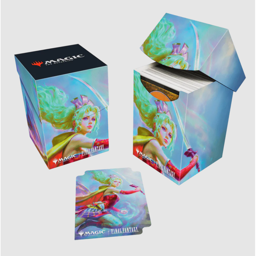 Ultra Pro- Magic: The Gathering—FINAL FANTASY Terra, Herald of Hope 100+ Deck Box - PokeBox USA
